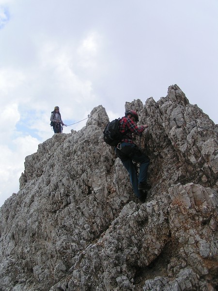 FERRATA ETERNA NA PUNTA SERAUTA 2962 M